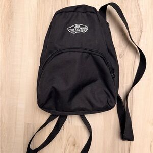 Vans Black Mini Backpack